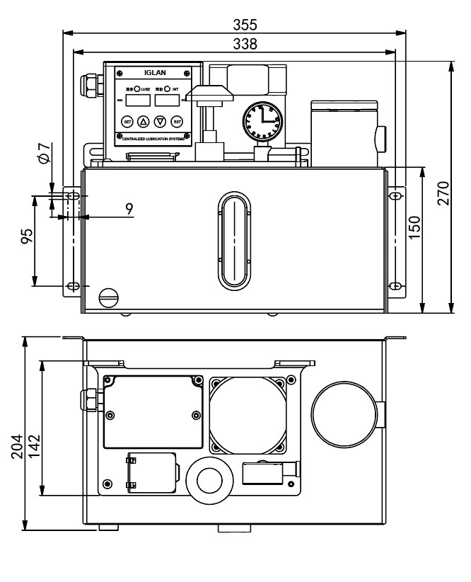 AMH1安装尺寸